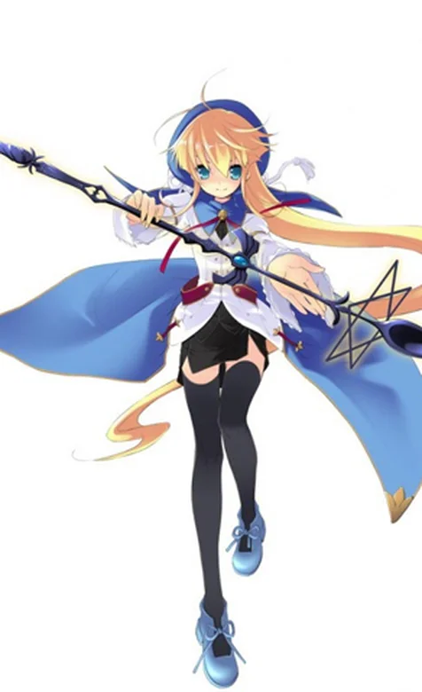 拿着魔杖的美少女动漫手机桌面 – 高清 桌面壁纸 开放版权素材 免费下载 手机电脑通用背景图