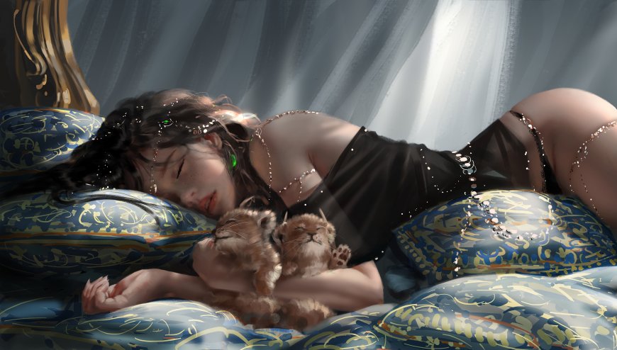 鬼刀冰公主海琴烟性感超清插画桌面壁纸 – 高清 桌面壁纸 开放版权素材 免费下载 手机电脑通用背景图