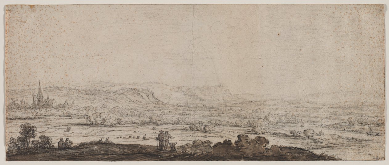 Landscape with the Village of Schenkenschanz, Gelderland –