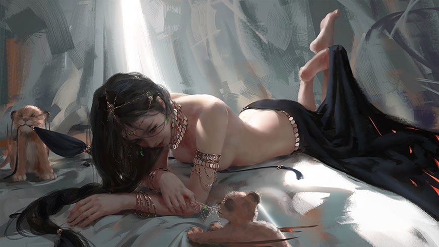美女写真 – 高清 桌面壁纸 开放版权素材 免费下载 手机电脑通用背景图