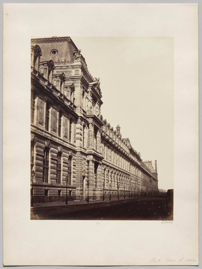 Louvre, Façade rue de Rivoli, Paris – 高清 桌面壁纸 无版权可商用素材 免费下