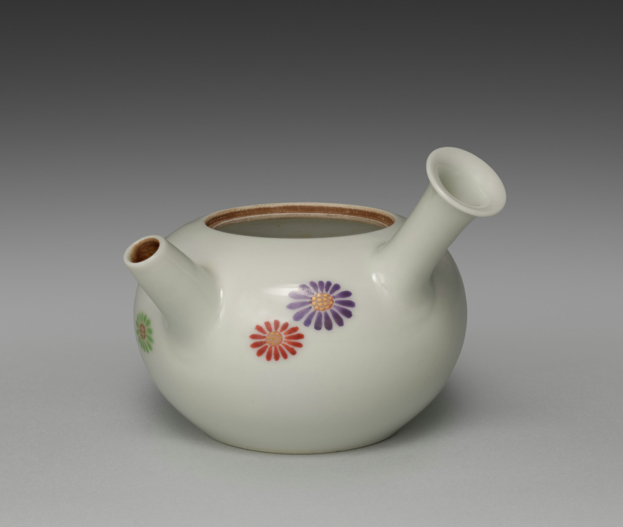 Teapot with Chrysanthemum Motifs – 高清 桌面壁纸 无版权可商用素材 免费下载 手
