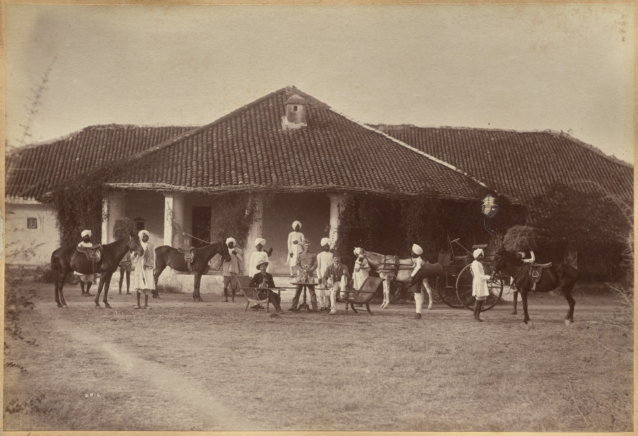 Dr. Morris and party, Jhansi (recto) – 高清 桌面壁纸 无版权可商用素材 免费