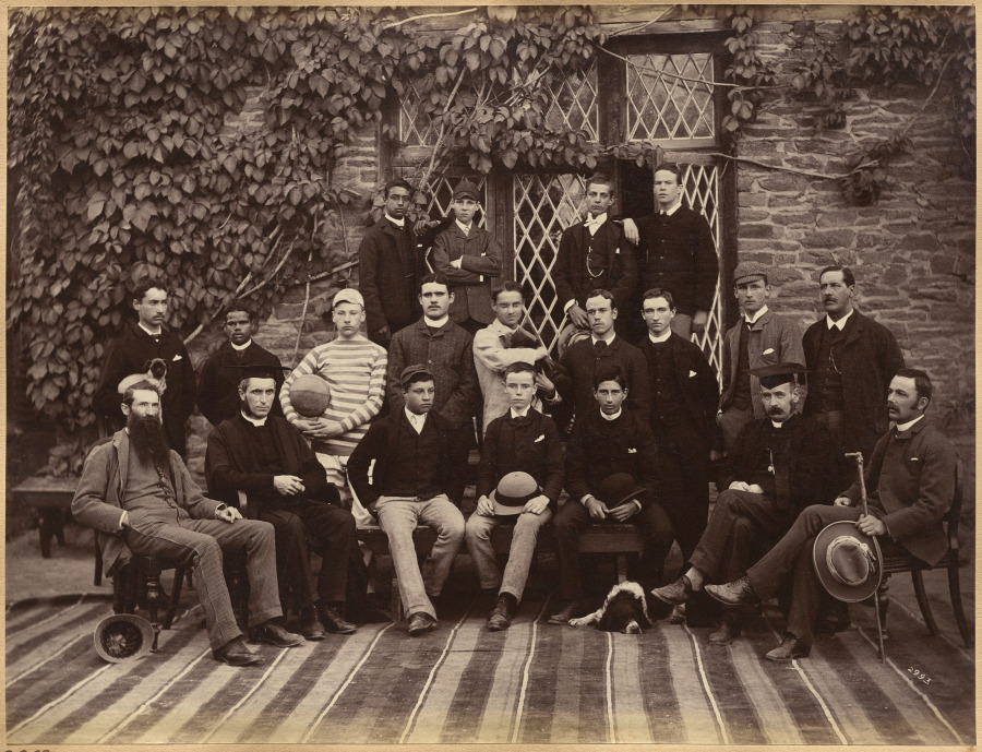 High Class Students and Teachers at Bishop Cotton School,