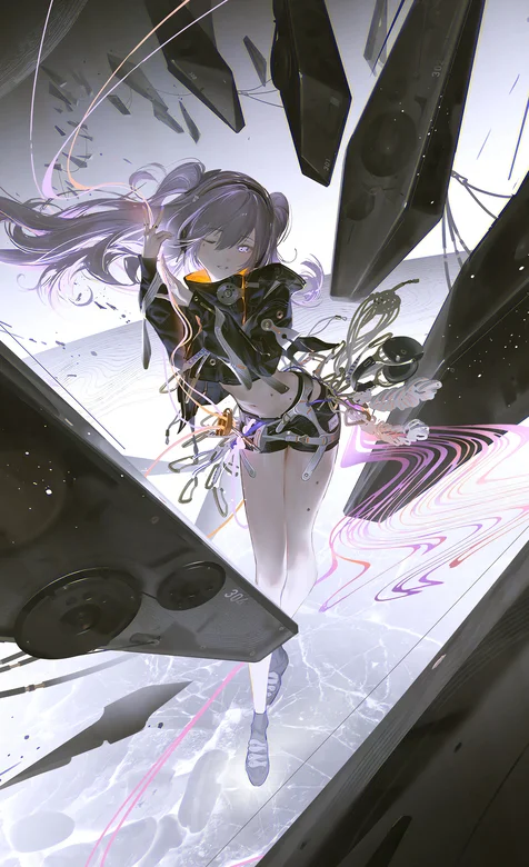 初音未来，紧身裤，初音手机壁纸图片 – 高清 桌面壁纸 开放版权素材 免费下载 手机电脑通用背景图-iPhone17-1