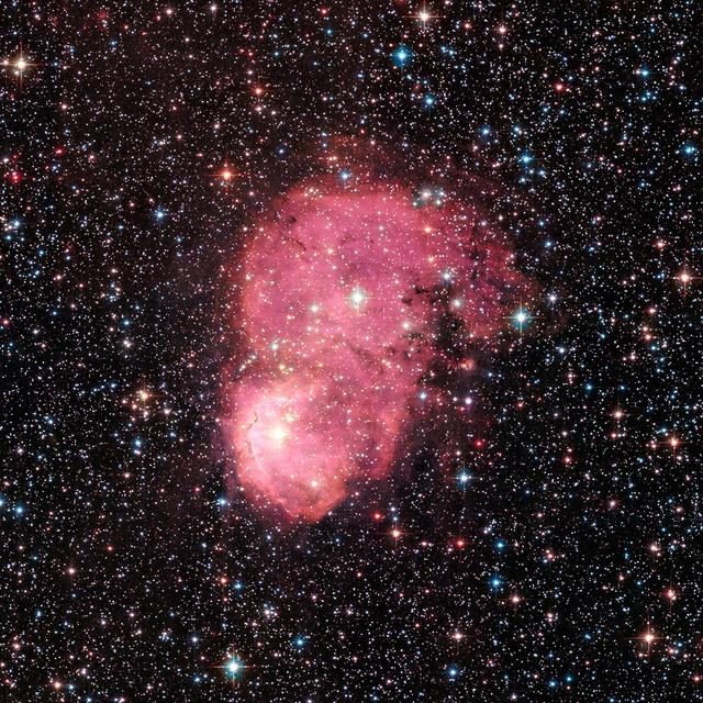 Festive Nebulas Light Up Milky Way Galaxy Satellite – 高清 桌