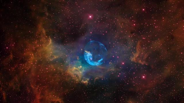 Hubble Sees a Star ‘Inflating’ a Giant Bubble – 无版