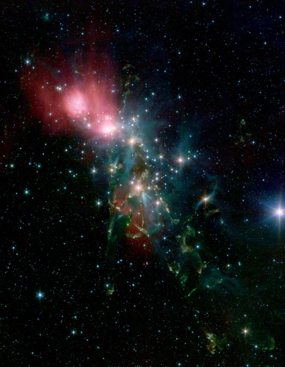 Chaotic Star Birth – 高清 桌面壁纸 无版权可商用素材 免费下载 手机电脑通用背景图