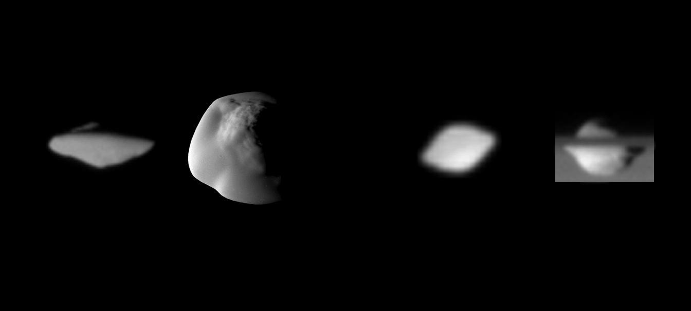 Saturn Saucer Moons – 高清 桌面壁纸 无版权可商用素材 免费下载 手机电脑通用背景图