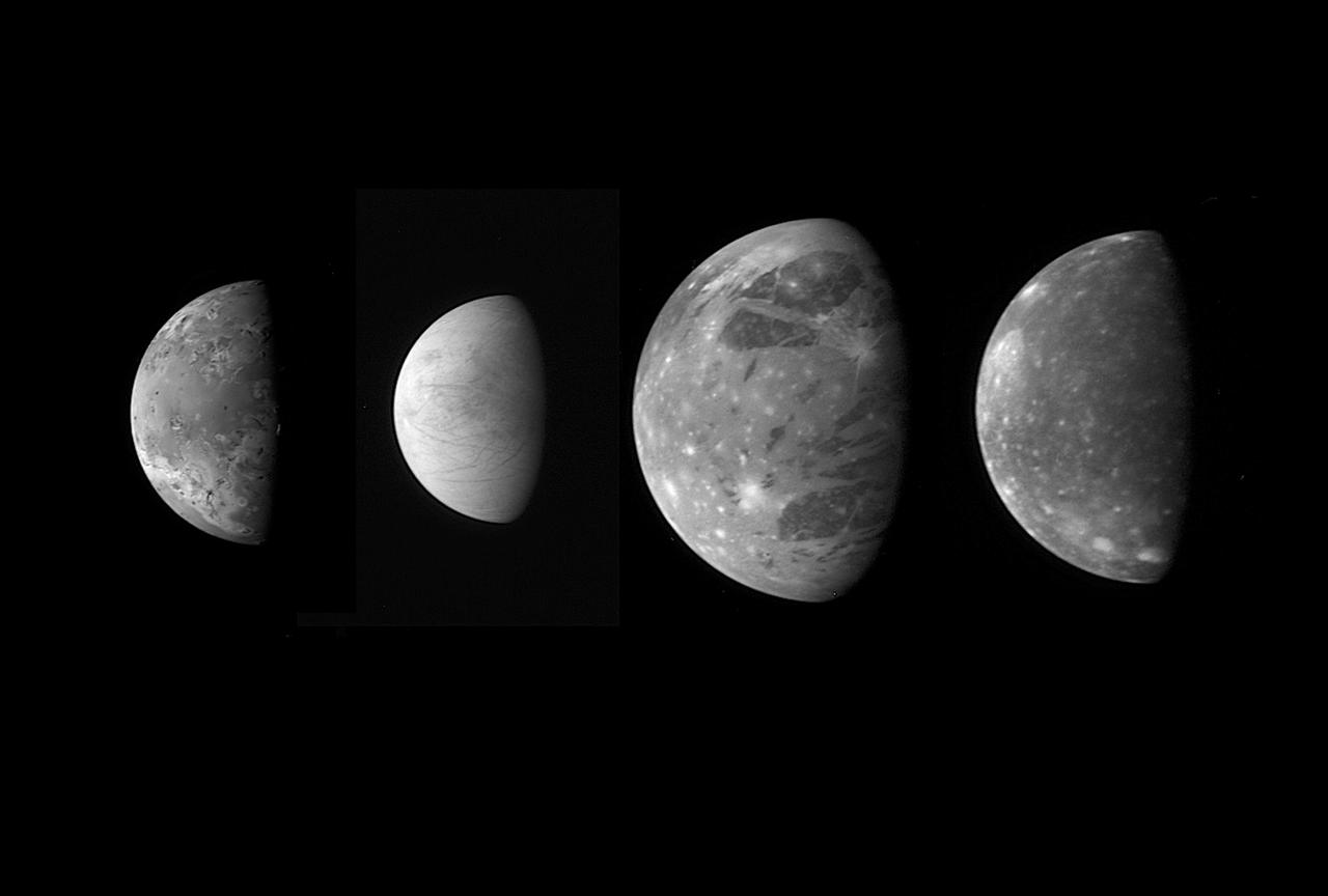 Jupiter Moons: Family Portrait – 高清 桌面壁纸 无版权可商用素材 免费下载 手机电