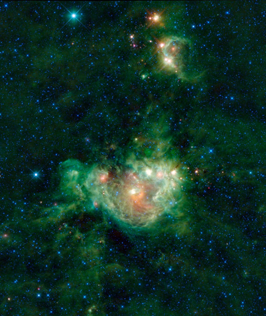 The van Gogh of the Infrared Sky – 高清 桌面壁纸 无版权可商用素材 免费下载 手