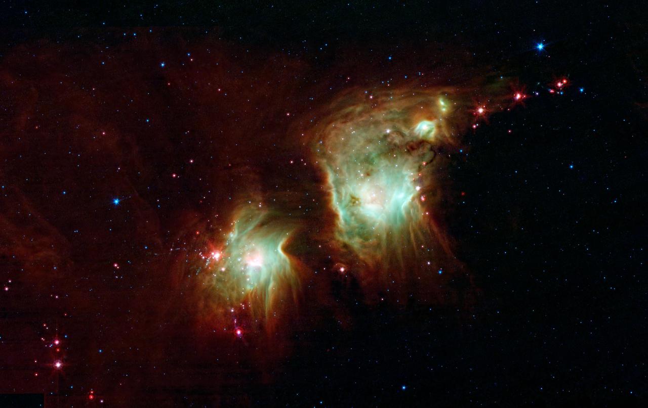 Making a Spectacle of Star Formation in Orion – 高清 桌面壁纸 无版