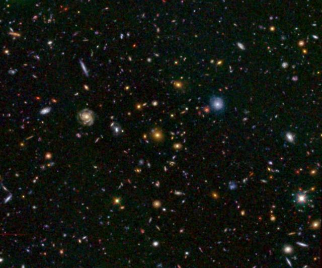 Distant Galaxy Bursts with Stars – 高清 桌面壁纸 无版权可商用素材 免费下载 手