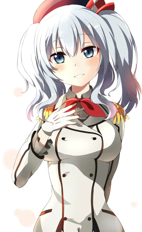 穿空姐服装的动漫少女手绘手机壁纸 – 高清 桌面壁纸 开放版权素材 免费下载 手机电脑通用背景图