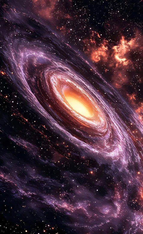 梦幻科幻星系漩涡 超高清星空手机壁纸 – 高清 桌面壁纸 开放版权素材 免费下载 手机电脑通用背景图