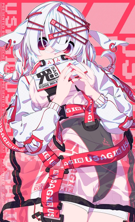 数码风可爱的动漫少女海报手机壁纸 – 高清 桌面壁纸 开放版权素材 免费下载 手机电脑通用背景图